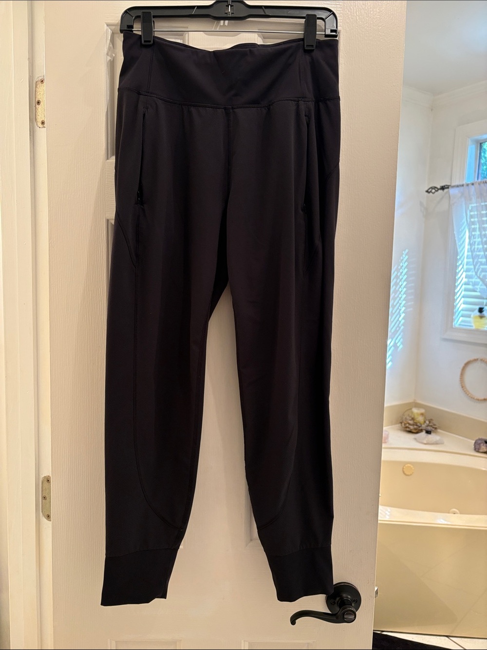 Athleta Black Track Jogger Pants